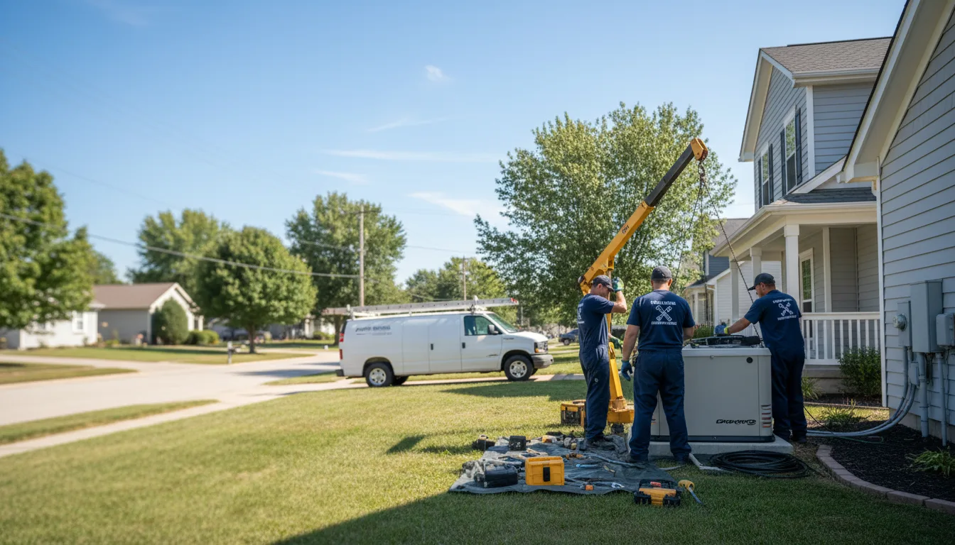 Generator Installation in Van Buren, AR near me